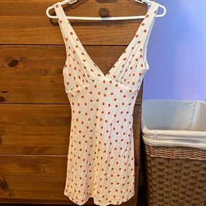Summer strawberry dress